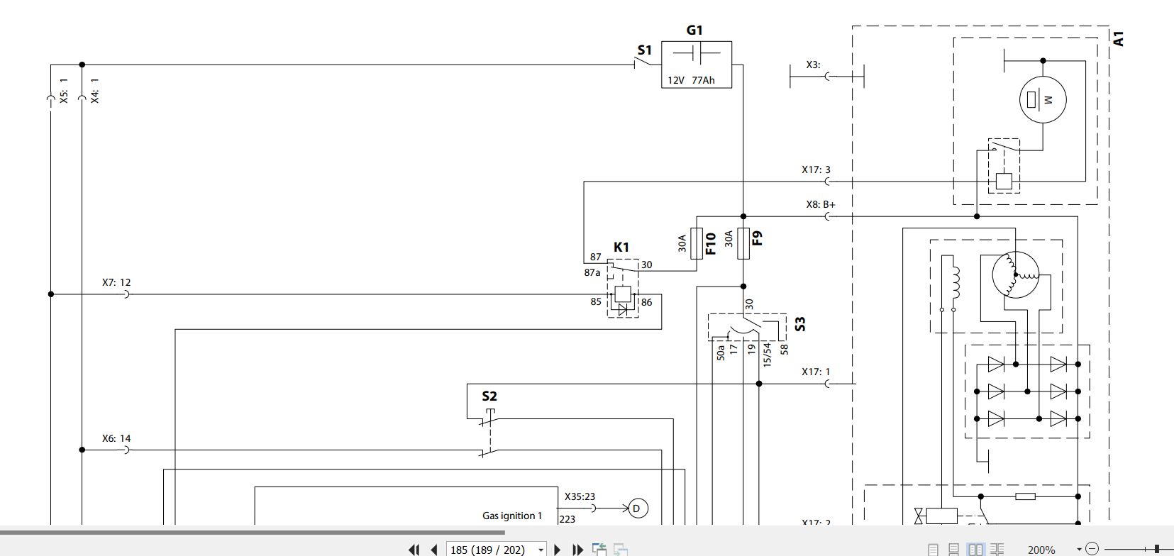 Ammann Paver AFW 150-2 Operating Manual And Diagram 4-P06451HA-HU 01. ...