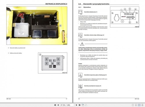 Ammann Trench Roller ARR 1585 Operating Manual And Diagram 4 P06000 PL 01.2021 (2)