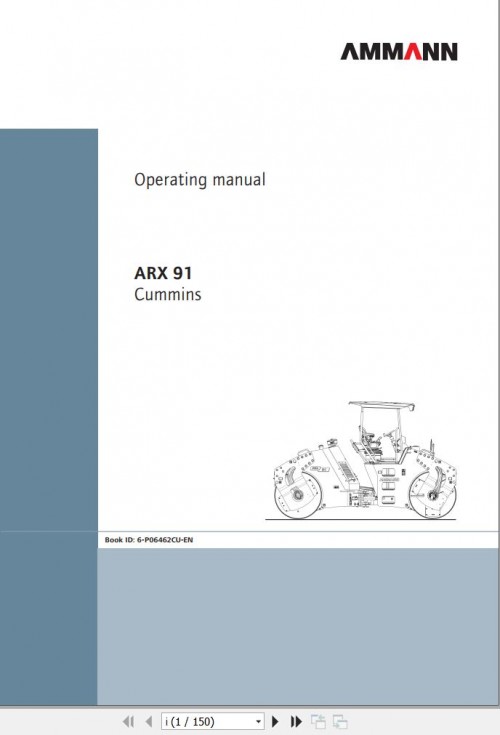 Ammann-Roller-ARX91-Cummins-BS-III-Operating-Manual-And-Diagram-6-P06462CU-EN-10-1.jpg