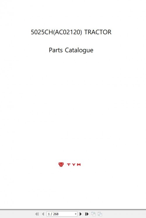 TYM-Compact-Tractor-5025CH-Parts-Catalog-EN-KO-1.jpg