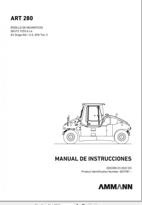 Ammann-Pneumatic-Rollers-ART280-TCD3.6-L4-Workshop-Manual-And-Diagram-01.2022-ES-1.jpg