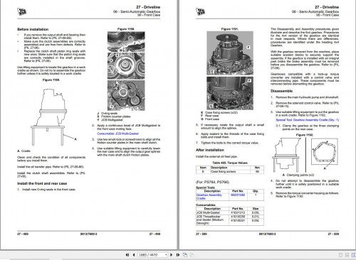 JCB Loadall 526 56 to 560 8 Service Manual 1