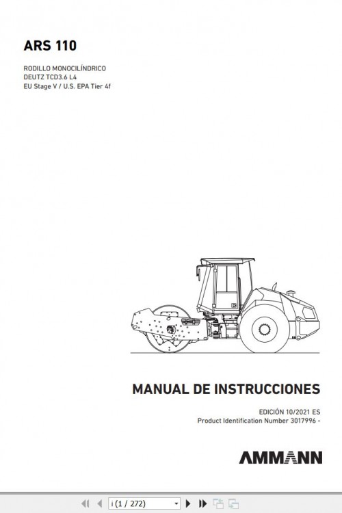 Ammann-Roller-ARS110-TCD3.6-L4-Stage-V-Operating-Manual-And-Diagram-10.2021-ES-1.jpg