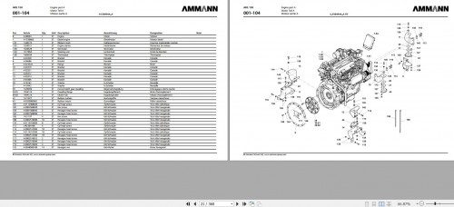 Ammann Roller ARS150 TCD4.1 L4 Stage V Spare Parts Catalog 10.2019 (2)