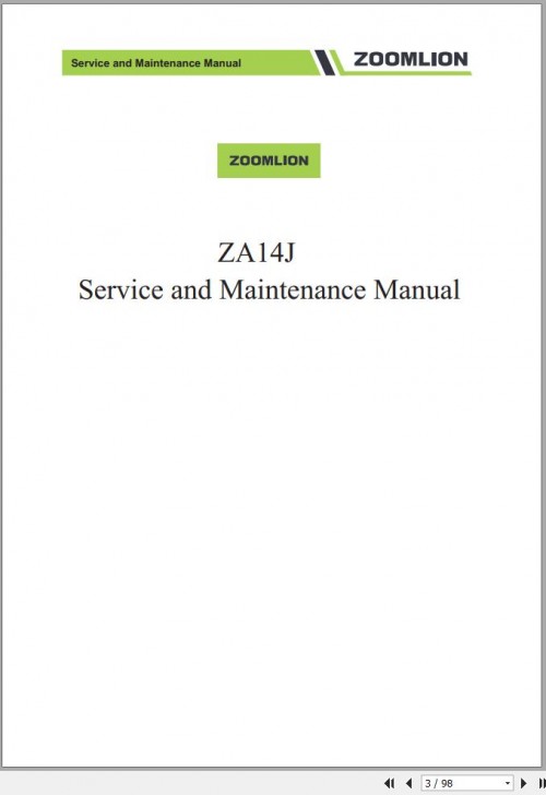 Zoomlion-Articulating-Boom-Lift-ZA14J-Service-Maintenance-Manual-1.jpg