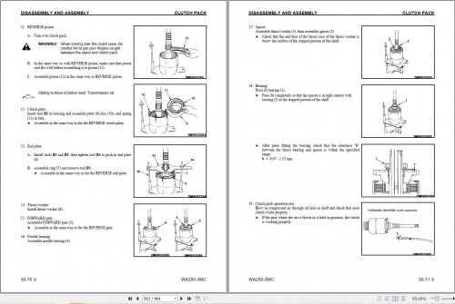 Komatsu Wheel Loader WA250 3MC Shop Manual CEBM004602 1