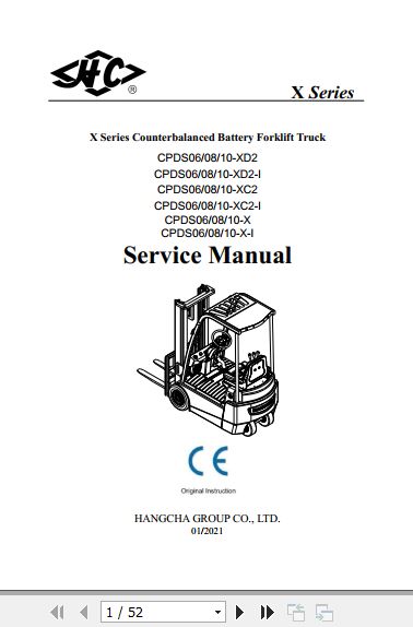 Hangcha-Forklift-0.6t-1.0t-CPDS06-XD2-to-CPDS10-X-I-Service-Manual-2021-EN-1.jpg