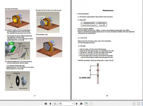 Hangcha Transmission 2t 3t KAPEC Operation Maintenance Manual 2012 EN (2)