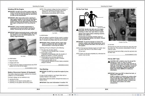 John Deere Tractor 6R 2304 Operators Manual OML227214 (2)