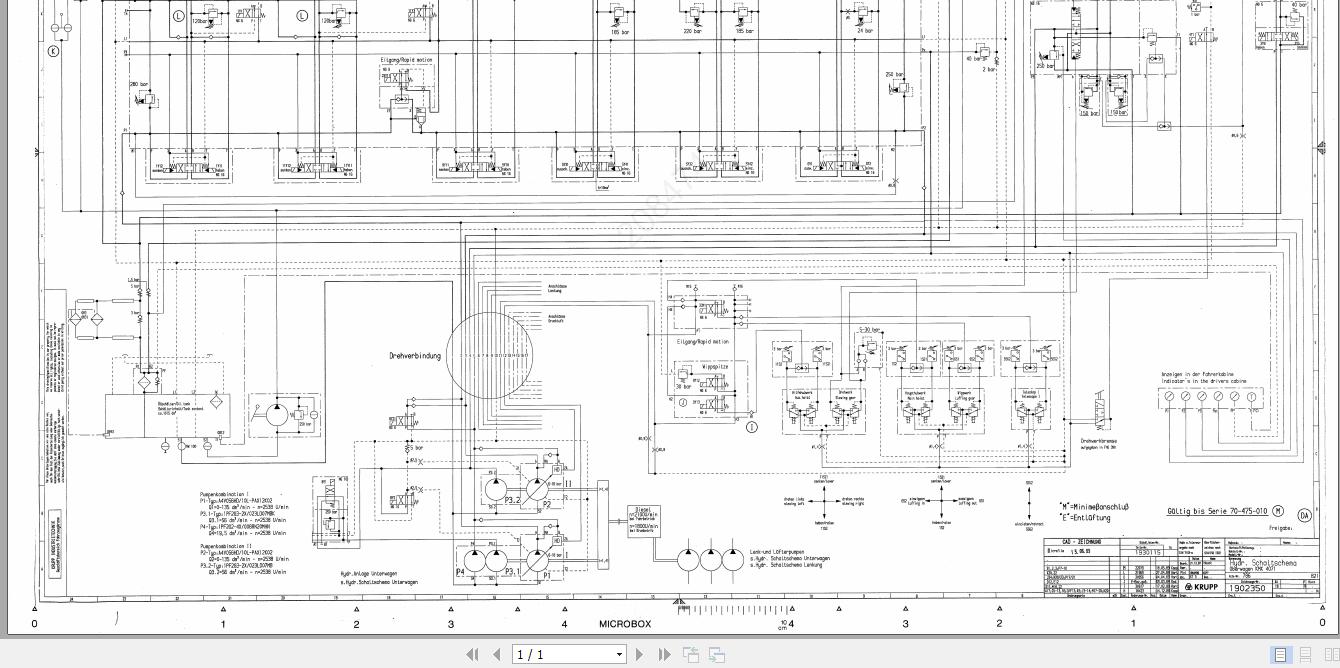 Grove Crane KMK4070 1989 Operating Parts Manual and Schematics Auto