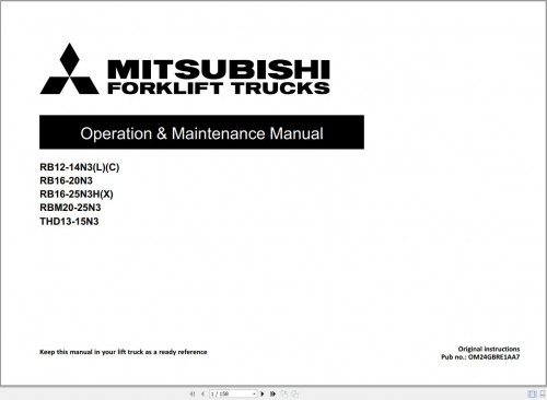 Mitsubishi-Forklift-RB12-14N3LC-to-THD15N3-Operation-Service-Manual-04.2024.jpg