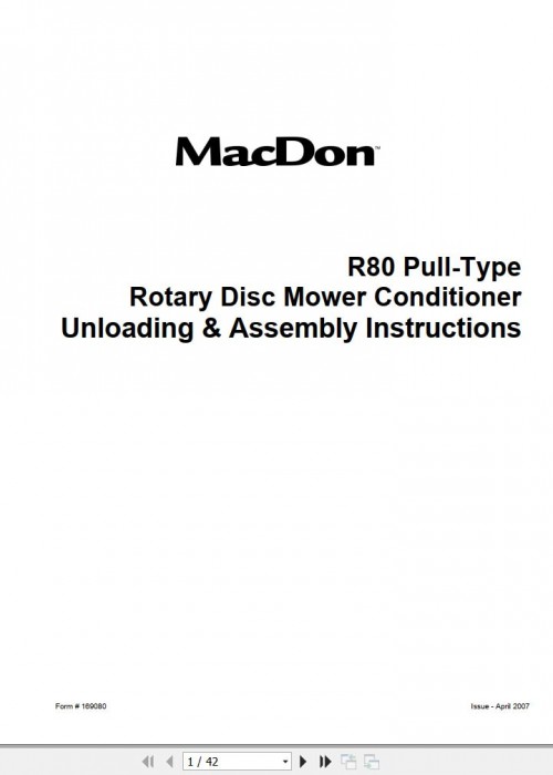 Macdon-Pull-Type-Rotary-Disc-Mower-Conditioner-R80-Unloading--Assembly-Instructions-1.jpg