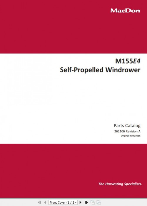 Macdon-Self-Propelled-Windrower-M155E4-Parts-Catalog-262106-Revision-A.jpg