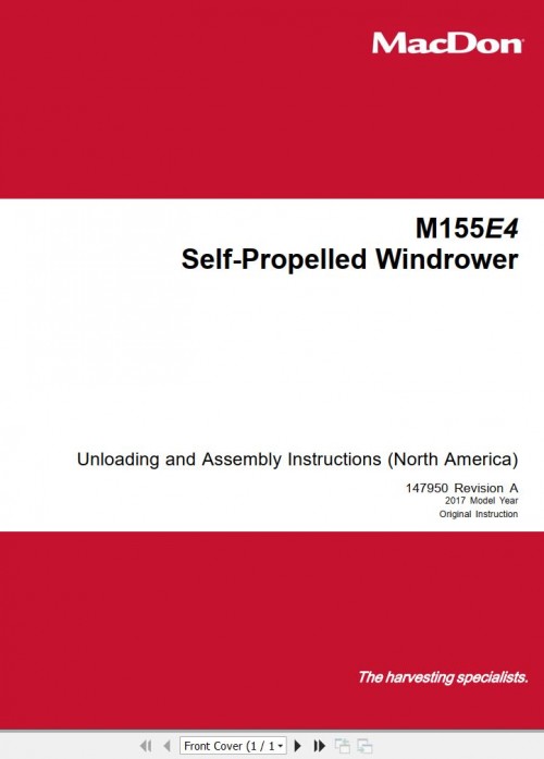 Macdon-Self-Propelled-Windrower-M155E4-Unloading--Assembly-Instructions.jpg