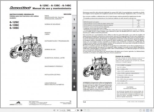 Landini-Tractor-6-125C-6-135C-6-145C-Operator-Maintenance-Manual-6618961A2-ES-1.jpg