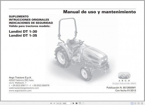 Landini-Tractor-DT-1-30-DT-1-35-Operator-Maintenance-Manual-6512655M1-ES-1.jpg