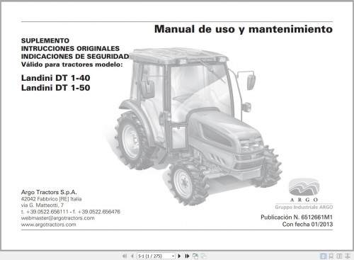 Landini-Tractor-DT-1-40-DT-1-50-Operator-Maintenance-Manual-6512661M1-ES-1.jpg