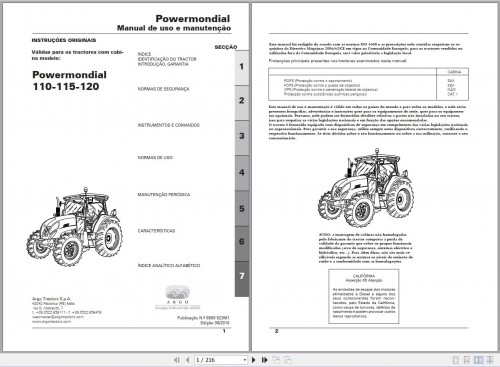 Landini-Tractor-Powermondial-110-115-120-Operator-Maintenance-Manual-6505523M1-PT-1.jpg