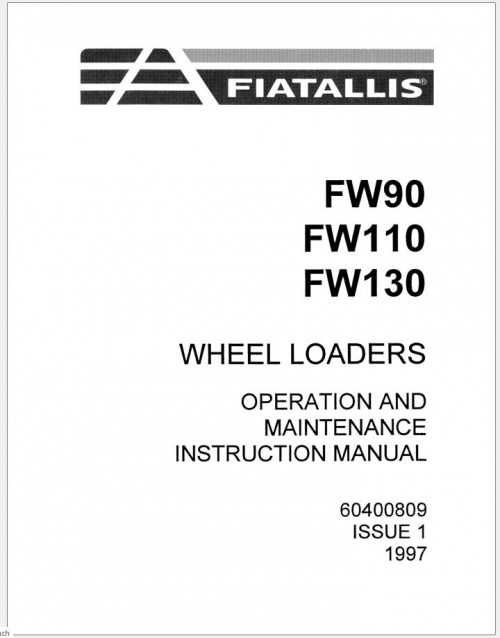 Fiat-Allis-Wheel-Loader-FW90-FW110-FW130-Operation-And-Maintenance-Manual-60400809-1.jpg