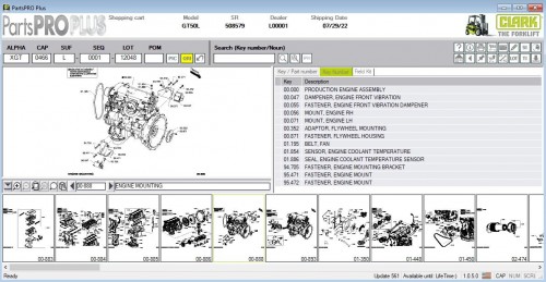 Clark ForkLift Parts Pro Plus EPC v561 04.2025 Spare Parts Catalog 4