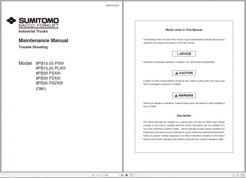 Sumitomo-Forklift-C881-8FB15-PXIII-To-8FB35-PSZXIII-Maintenance-Manual-5501510-26-2022-1.jpg