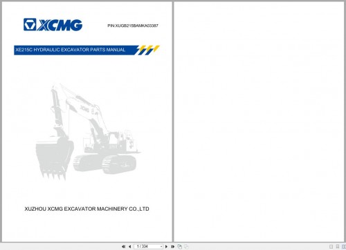 XCMG-Hydraulic-Excavator-XE215C-Parts-Manual-EN-1.jpg